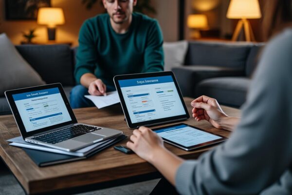 Comparatif des assurances habitation en ligne sans paiement immédiat