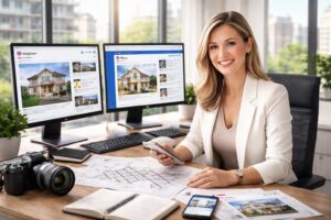 Comment patricia4realestate utilise les réseaux sociaux pour vendre des propriétés