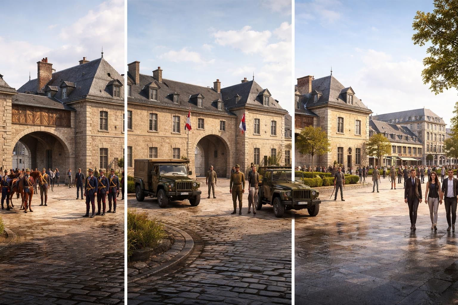 Histoire de la caserne Mellinet à Nantes : un voyage à travers le temps