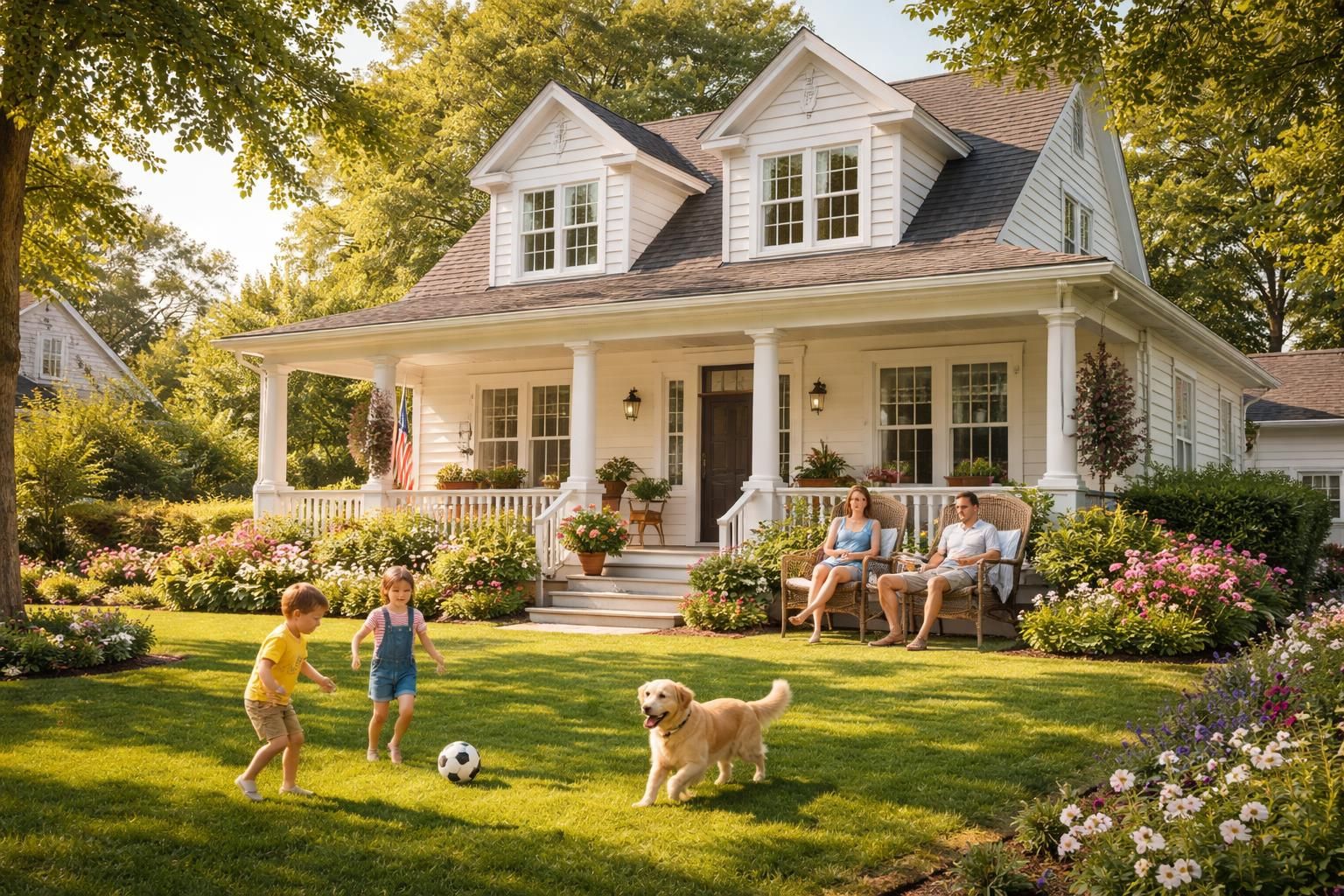 Pourquoi le style maison typique américaine est-il si prisé ?