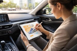 iPad : créer une annonce qui convertit depuis la voiture, workflow