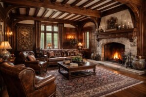 Architecture style tudor : un retour en force dans la décoration intérieure