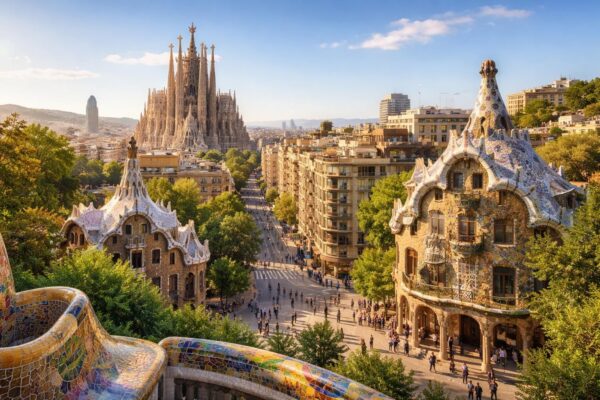 Comment l&rsquo;architecture style Gaudi a révolutionné le paysage urbain de Barcelone