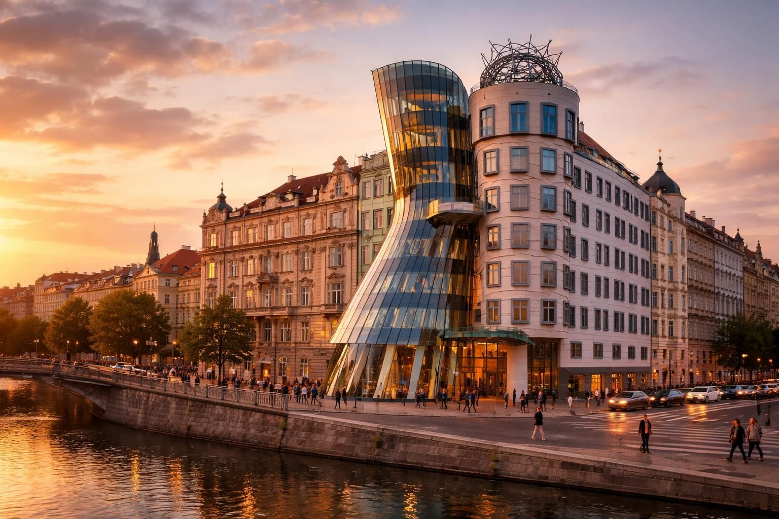 La maison dansante à Prague : entre tradition et modernité