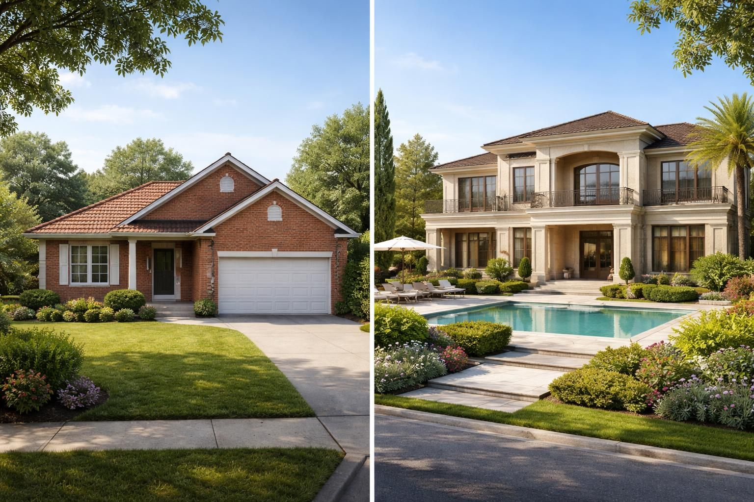 Les distinctions essentielles entre maison et villa comme habitation