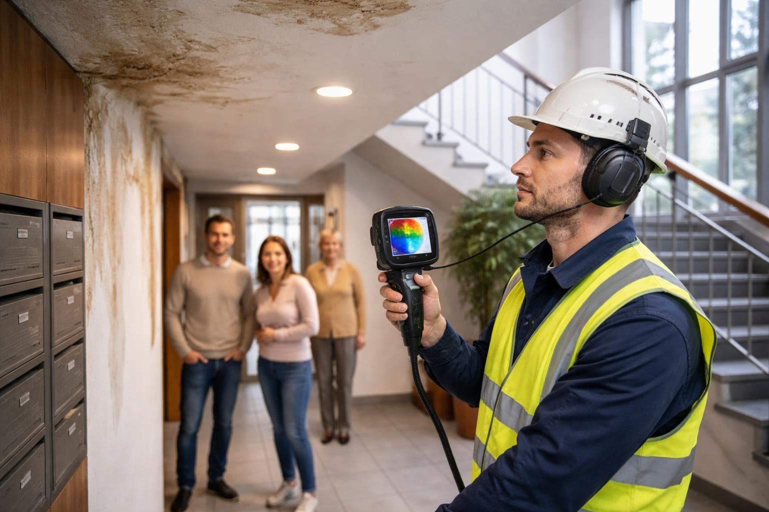 Qui doit faire la recherche de fuite en copropriété en cas de sinistre ?