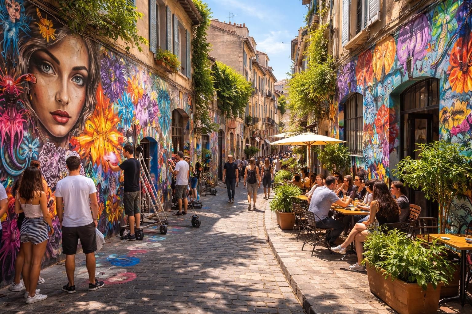 Visite du quartier bobo à Marseille : un itinéraire pour les amateurs de street art