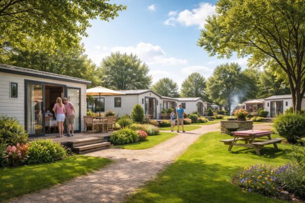 Vente de mobil-home en camping ouvert à l&rsquo;année