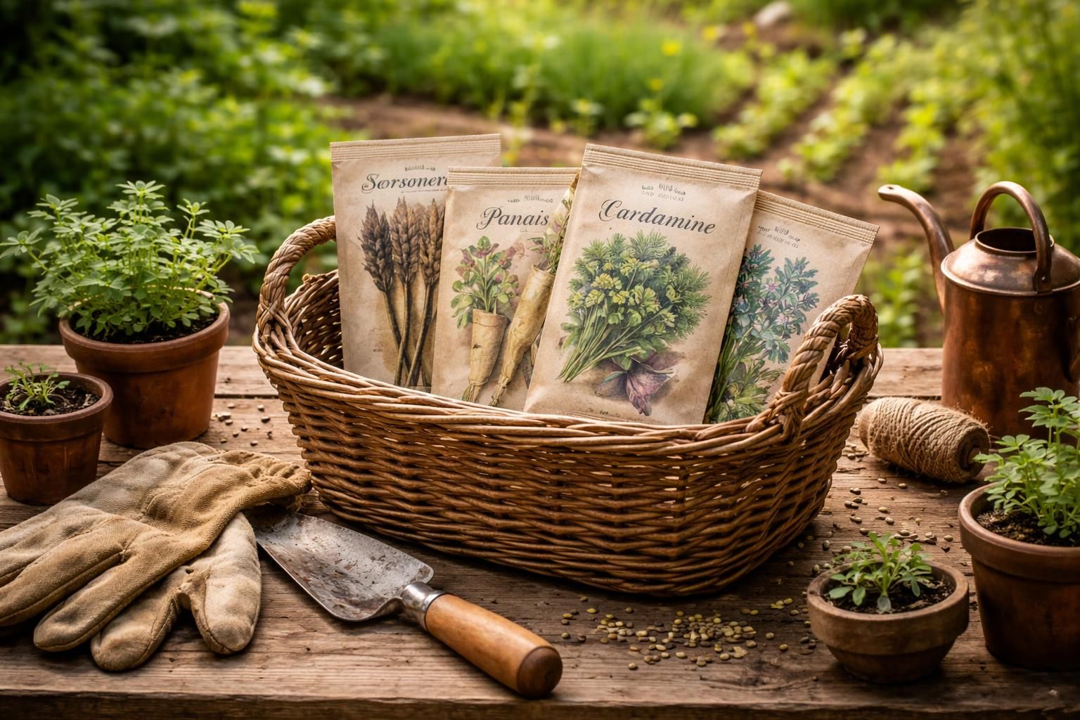 Acheter des graines potagères anciennes de légumes oubliés