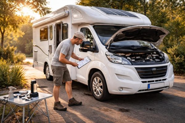 Réaliser un état des lieux de camping-car avant son départ en voyage