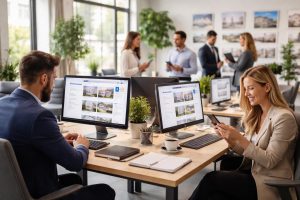 L&rsquo;usage des réseaux sociaux en agence immobilière